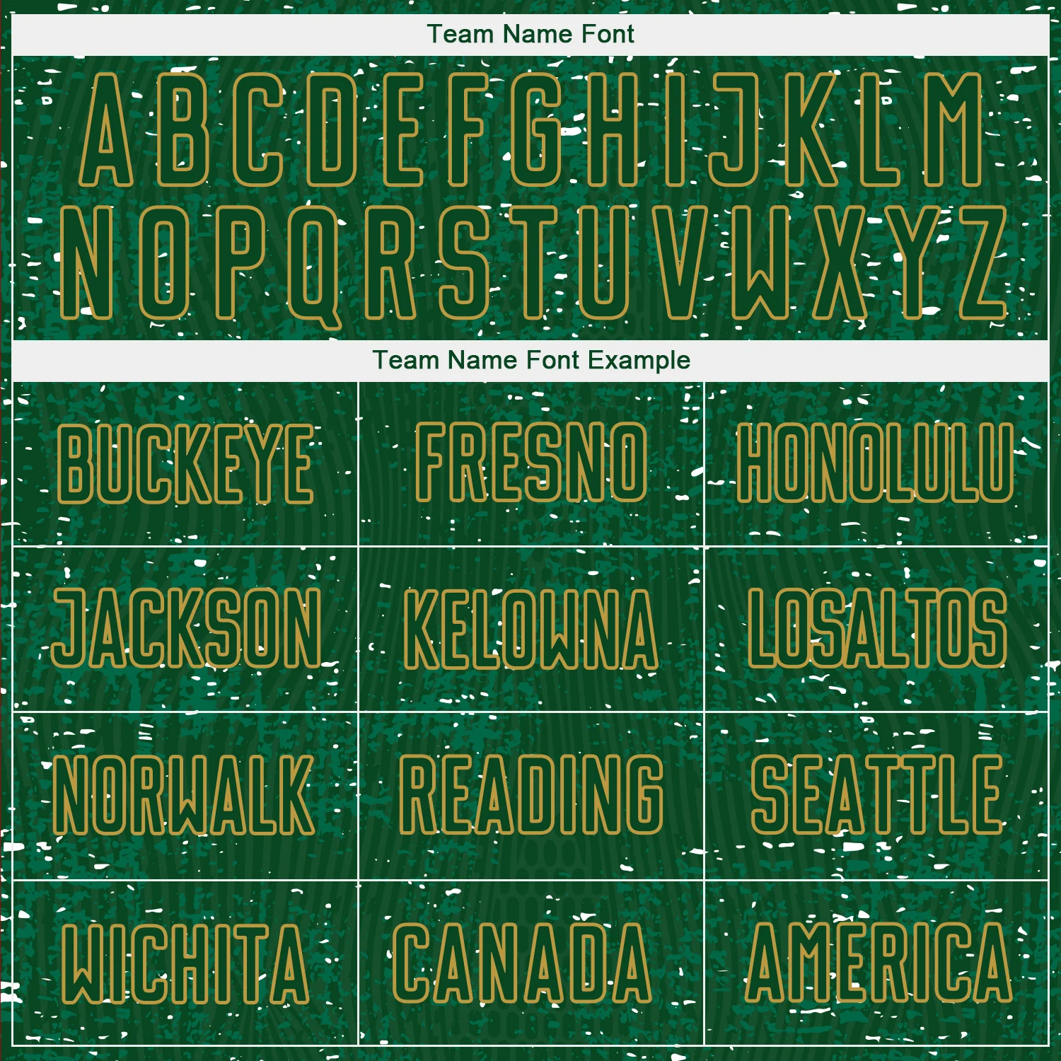 Custom Green Old Gold-Kelly Green France Speckle Sublimation Soccer Uniform Jersey - Image 5
