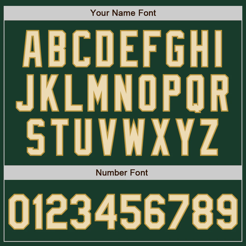 Custom Green Cream-Old Gold Bomber Full-Snap Varsity Letterman Two Tone Hoodie Jacket - Image 6