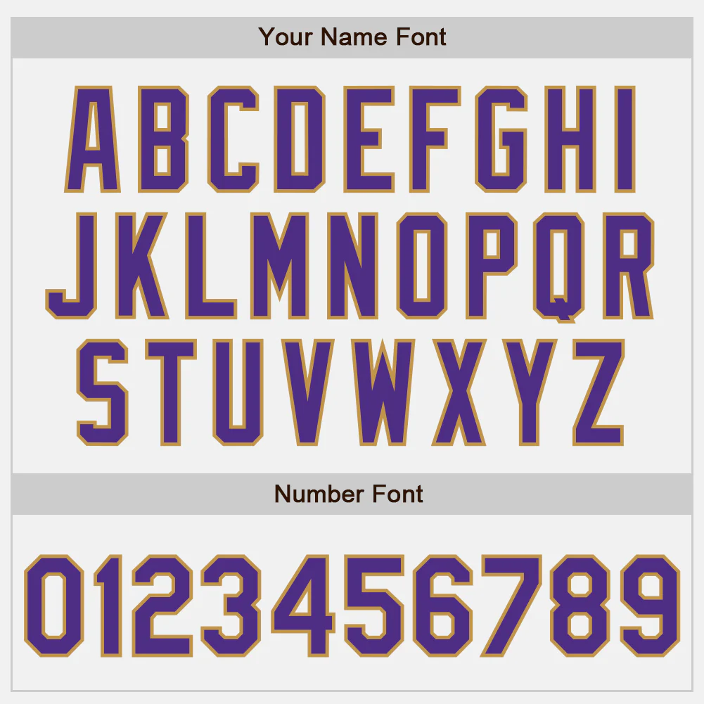 Custom White Purple-Old Gold Bomber Full-Snap Varsity Letterman Jacket - Image 6