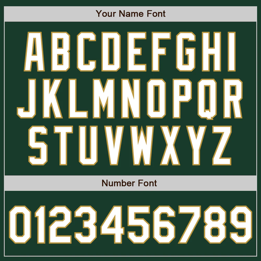 Custom Green White-Old Gold Bomber Full-Snap Varsity Letterman Two Tone Hoodie Jacket - Image 6