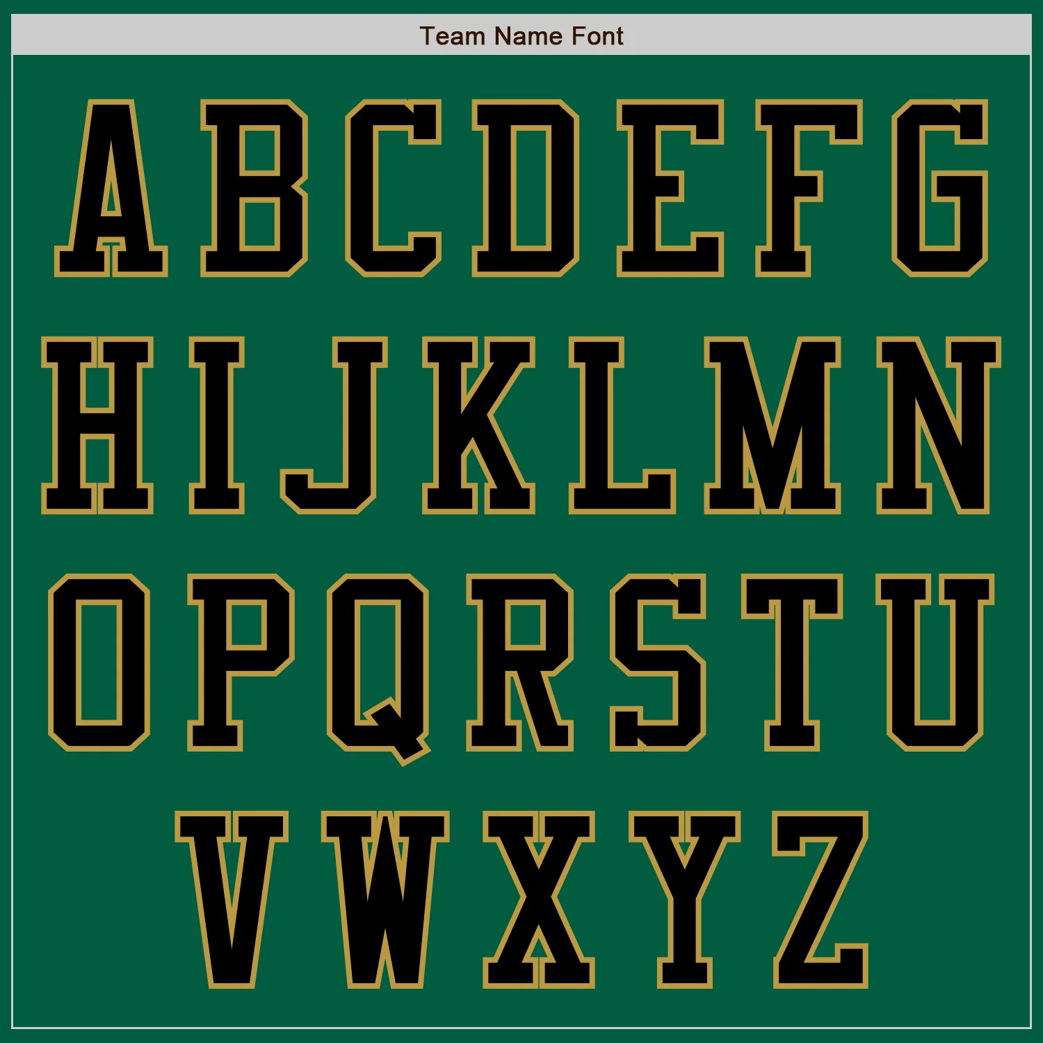 Custom Kelly Green Black-Old Gold Authentic Baseball Jersey - Image 7