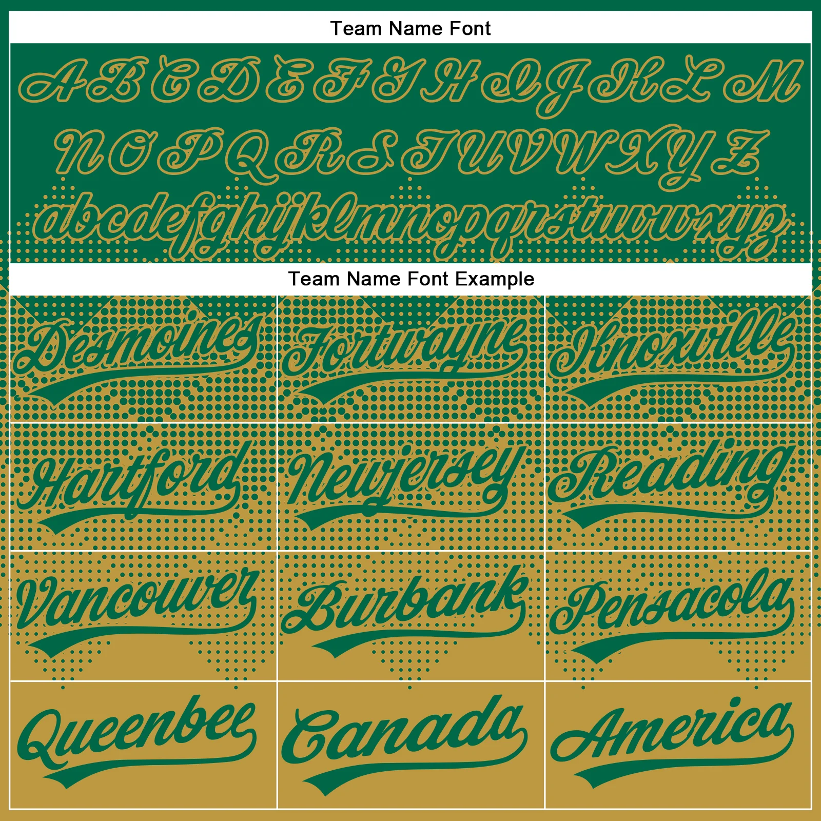 Custom Kelly Green Old Gold 3D Gradient Square Shape Two-Button Unisex Softball Jersey - Image 4