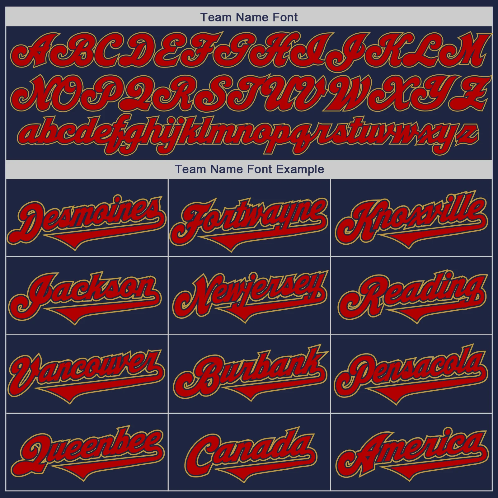 Custom Navy Red-Old Gold Authentic Two Tone Baseball Jersey - Image 4