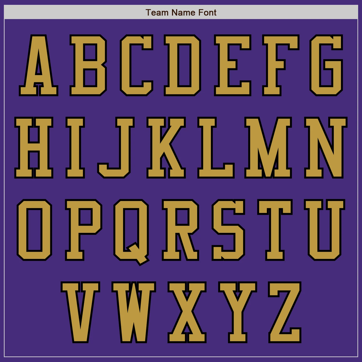 Custom Purple Black-Old Gold Authentic Baseball Jersey - Image 3