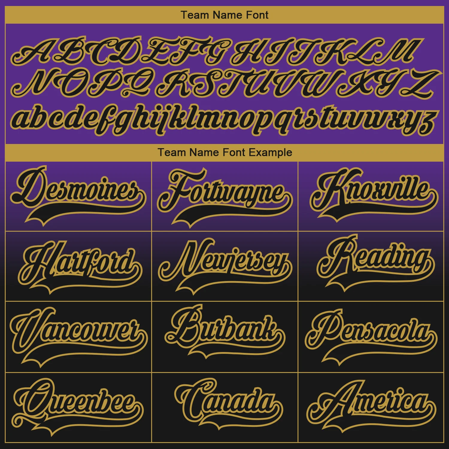 Custom Purple Black-Old Gold Fade Fashion Hockey Lace Neck Jersey - Image 7