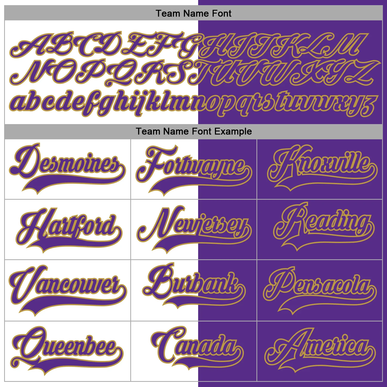 Custom Purple Old Gold-White Split Fashion Hockey Lace Neck Jersey - Image 4