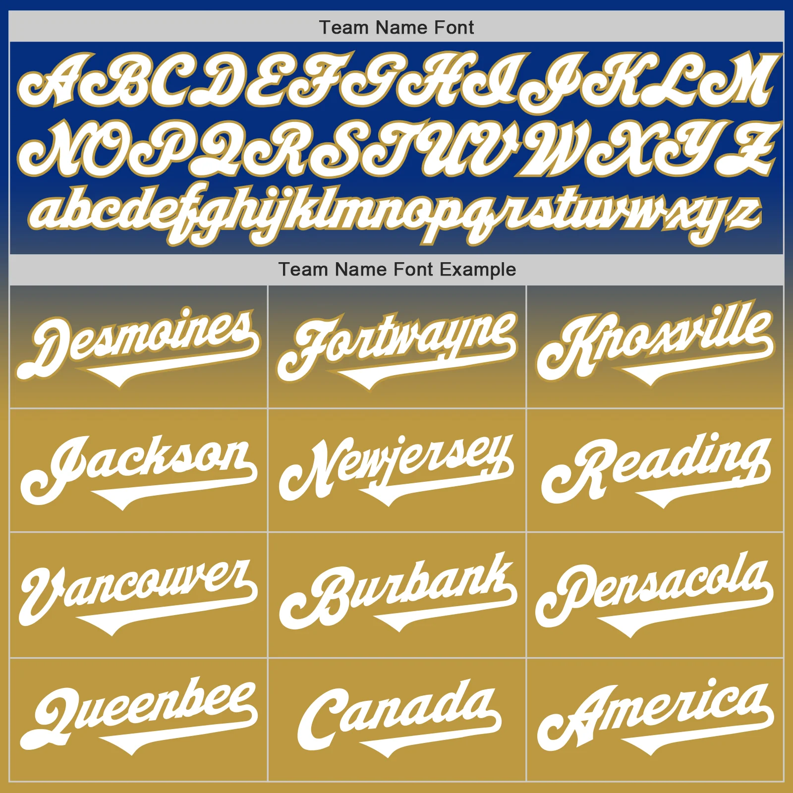 Custom Royal White-Old Gold Authentic Fade Fashion Baseball Jersey - Image 4