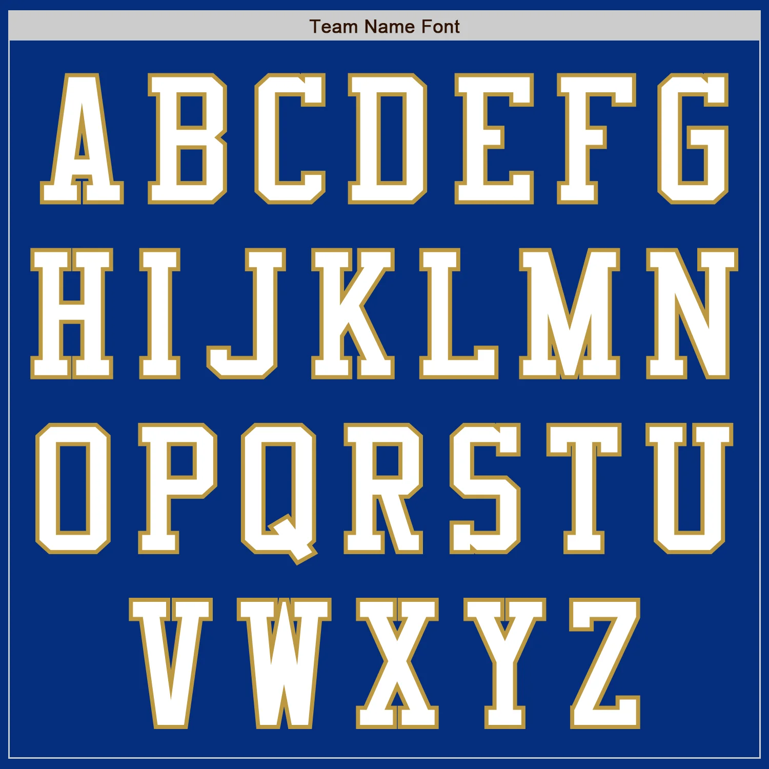 Custom Royal White-Old Gold Authentic Baseball Jersey - Image 7