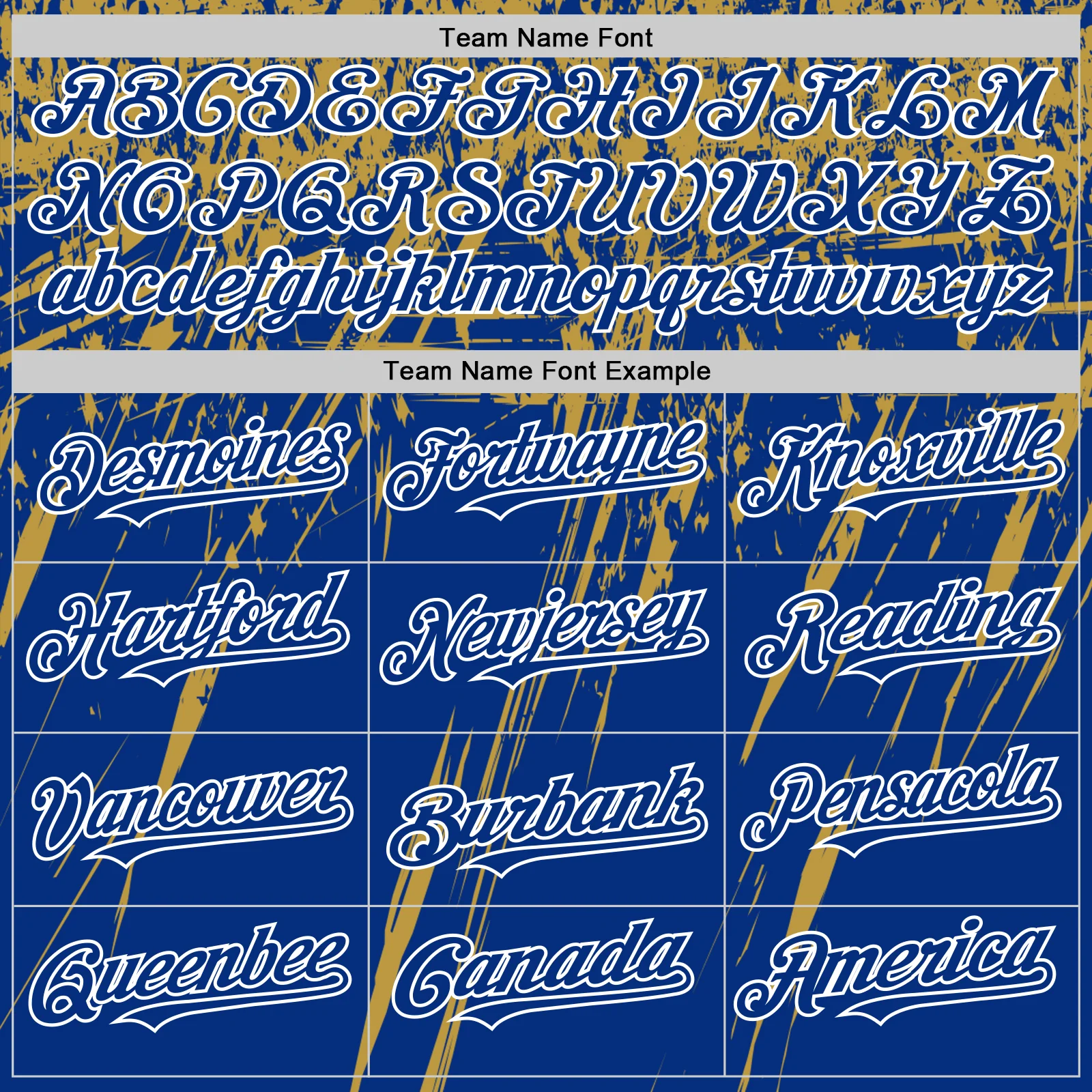 Custom Royal Old Gold-White Splash Bomber Full-Snap Varsity Letterman Hoodie Jacket - Image 5