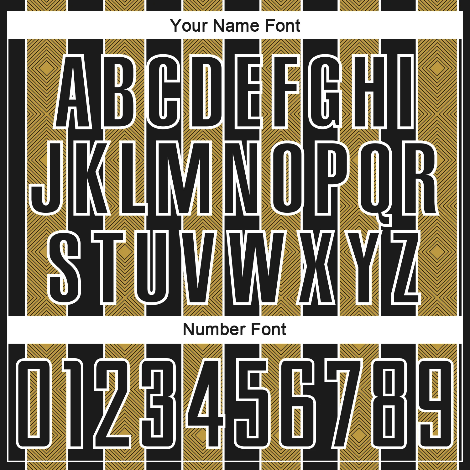 Custom Black Old Gold-White Pinstripe Line Sports Sublimation Soccer Uniform Jersey - Image 6