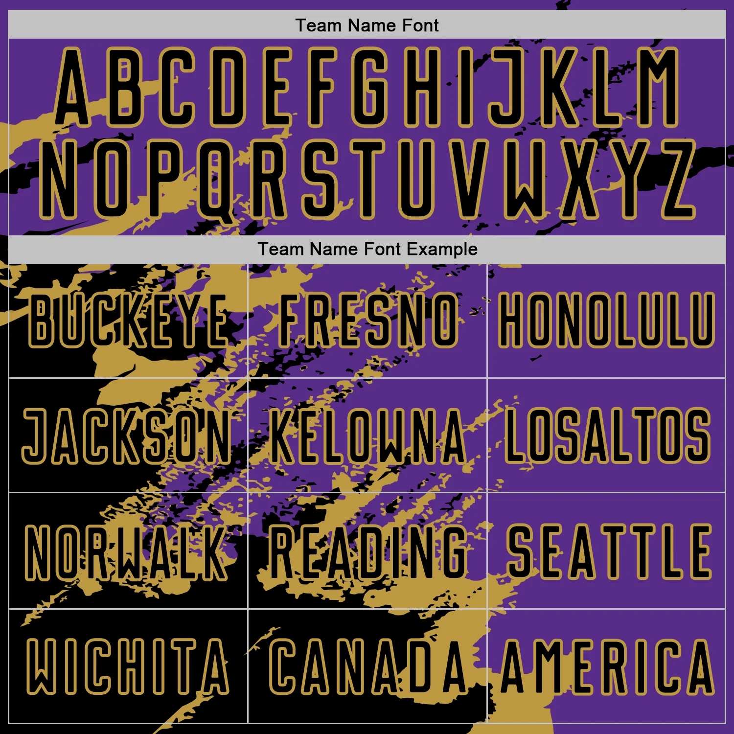 Custom Purple Black-Old Gold Abstract Fragment Art Splash Sports Sublimation Soccer Uniform Jersey - Image 5