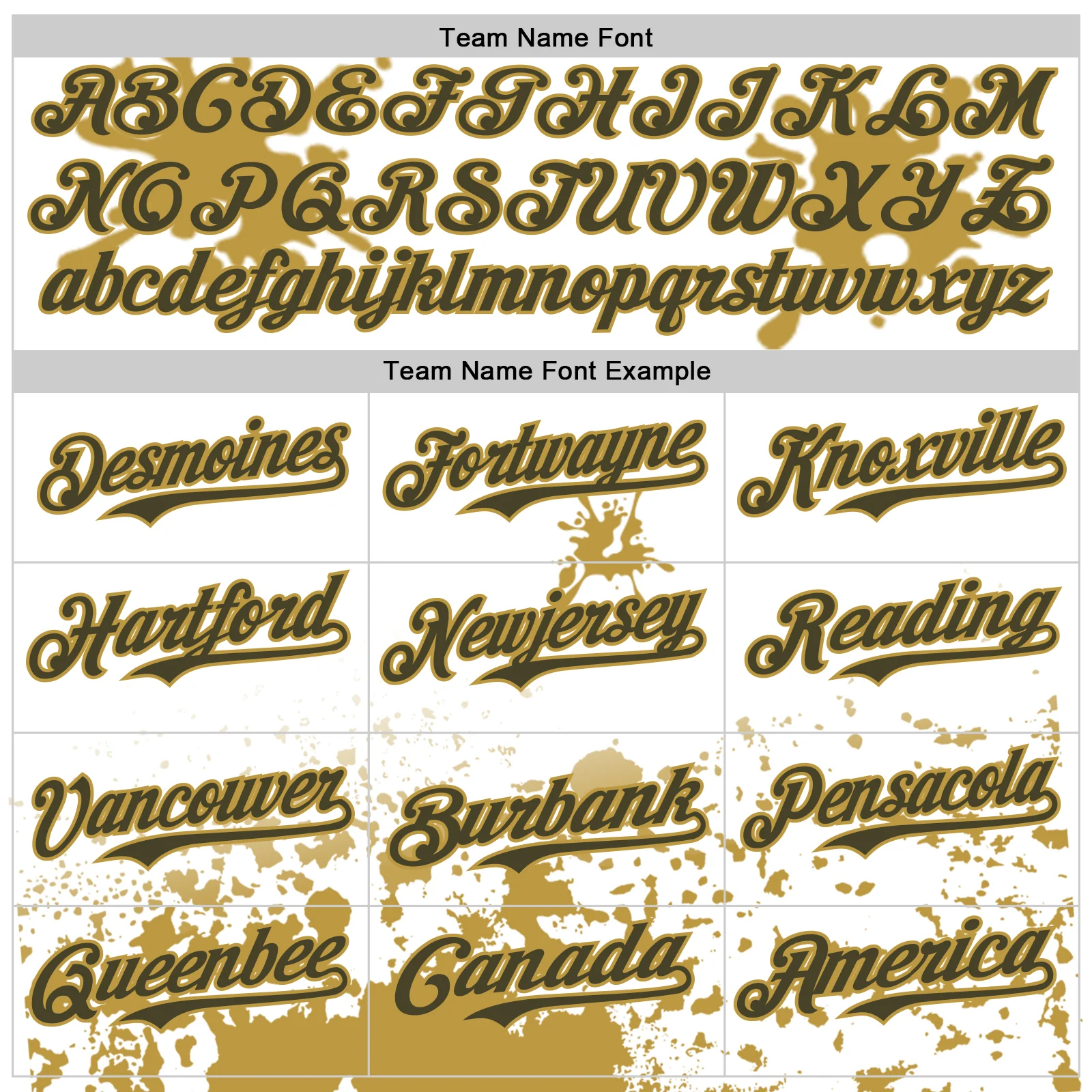 Custom White Olive-Old Gold Splatter Camo Two Tone Authentic Baseball Jersey - Image 4