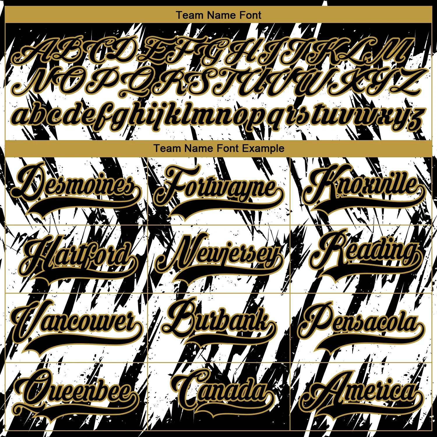 Custom White Black-Old Gold 3D Pattern Splash Art Hockey Lace Neck Jersey - Image 4