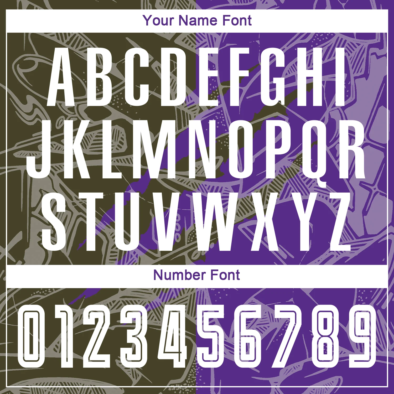Custom Graffiti Pattern Olive-Purple Scratch Sublimation Soccer Uniform Jersey - Image 6