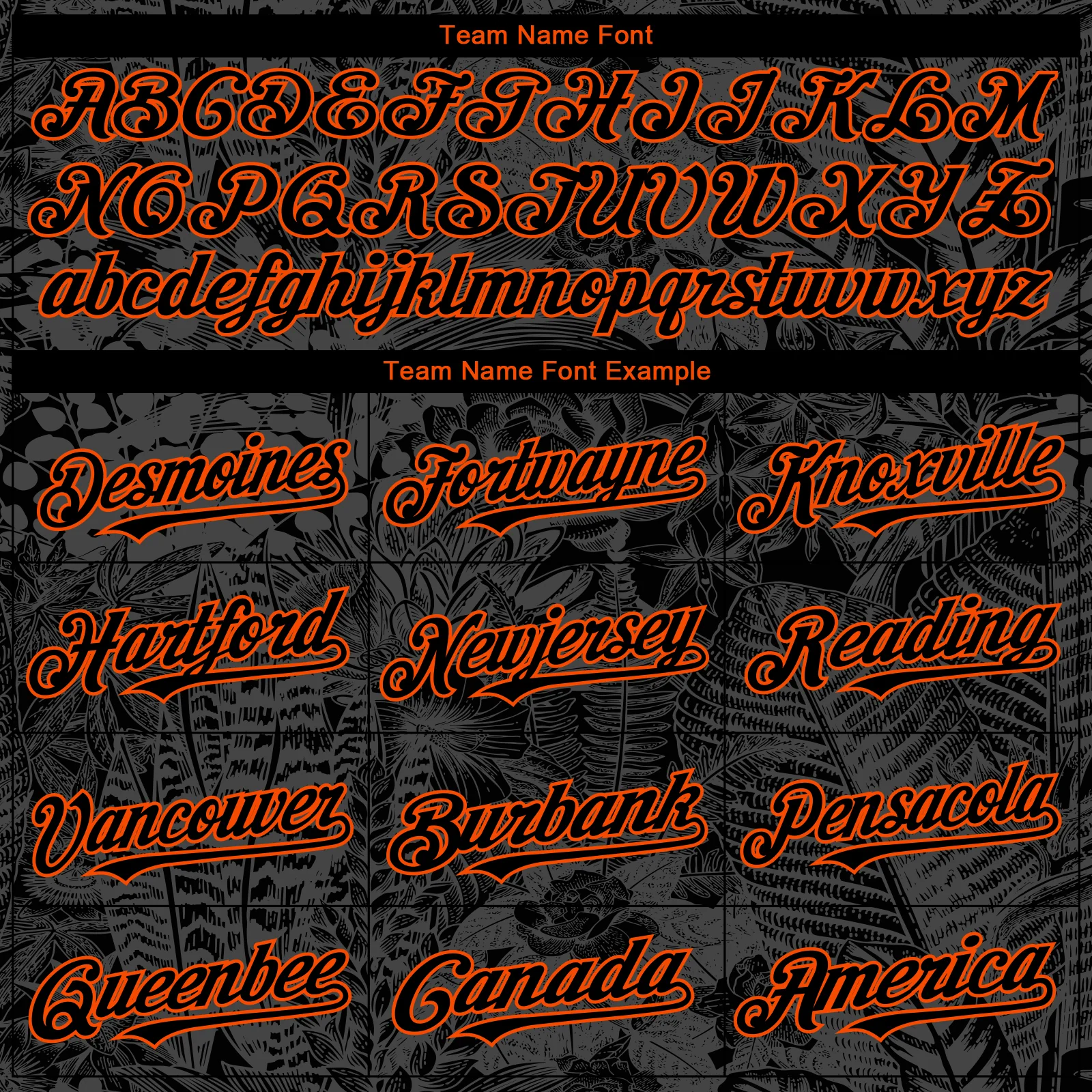 Custom Black Orange Hawaii Tropical Palm Leaves And Animal Leopard Authentic Baseball Jersey - Image 4