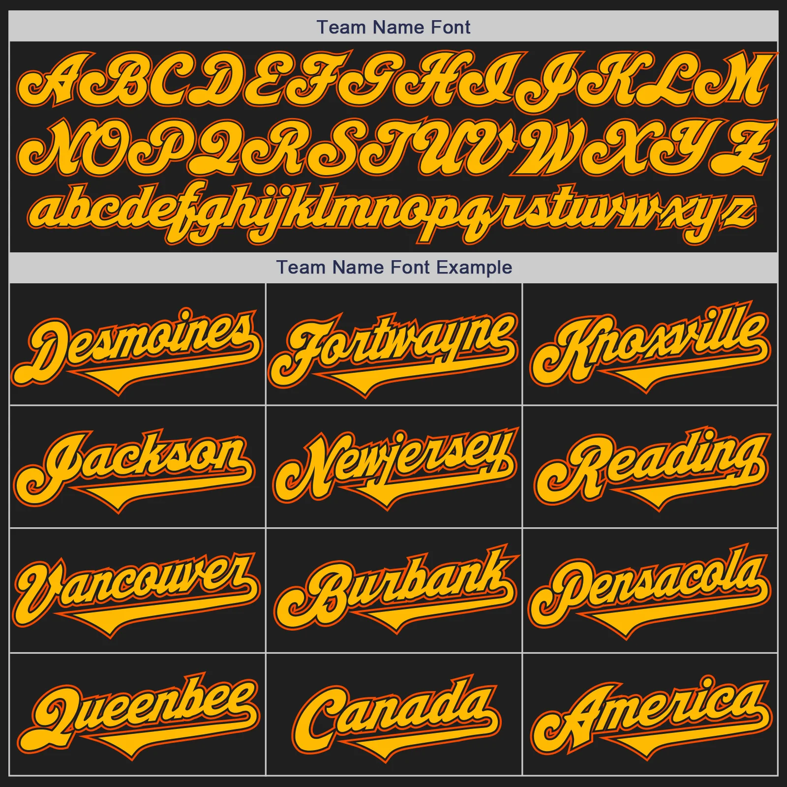 Custom Black Gold-Orange Authentic Two Tone Baseball Jersey - Image 4