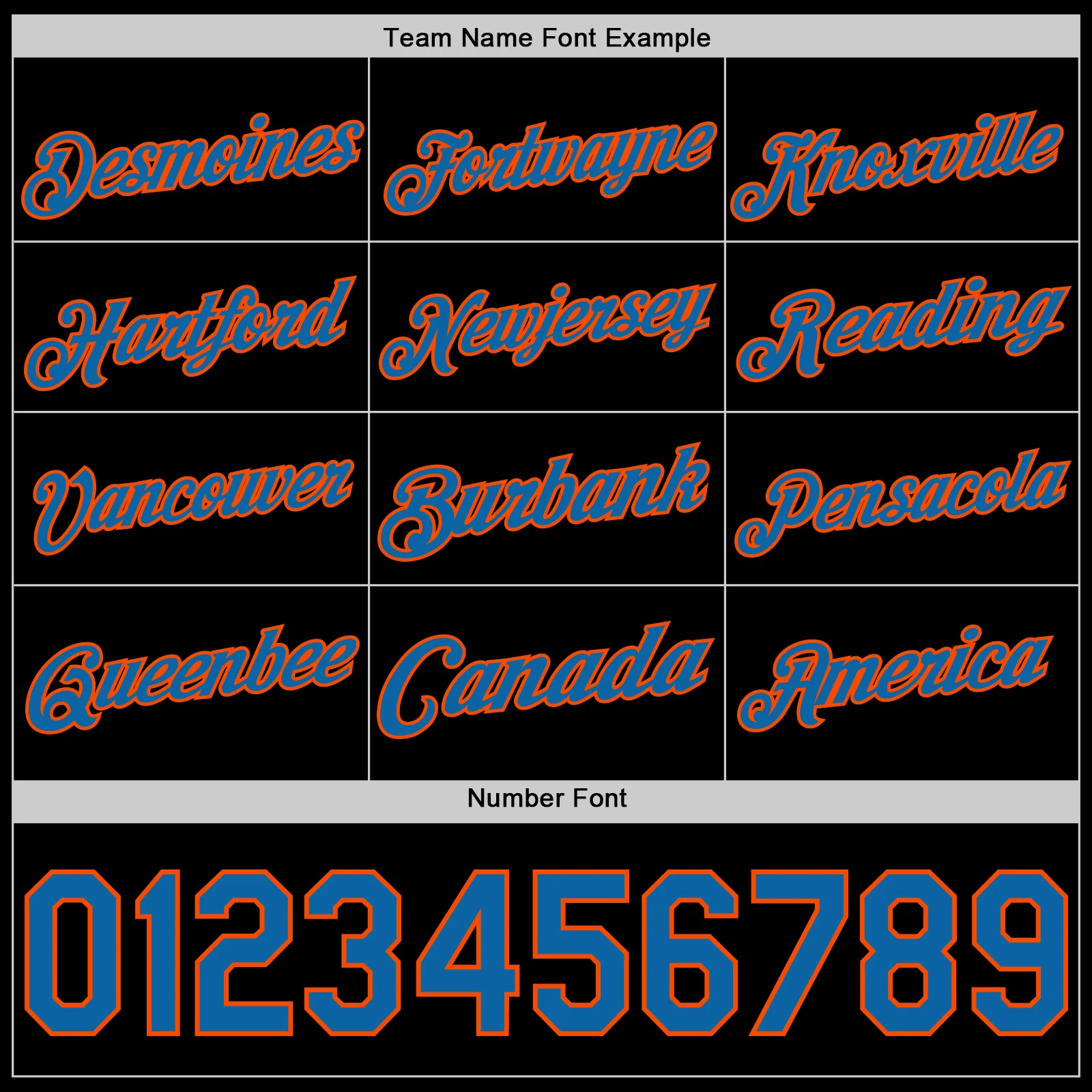 Custom Black Blue-Orange Authentic Basketball Jersey - Image 4