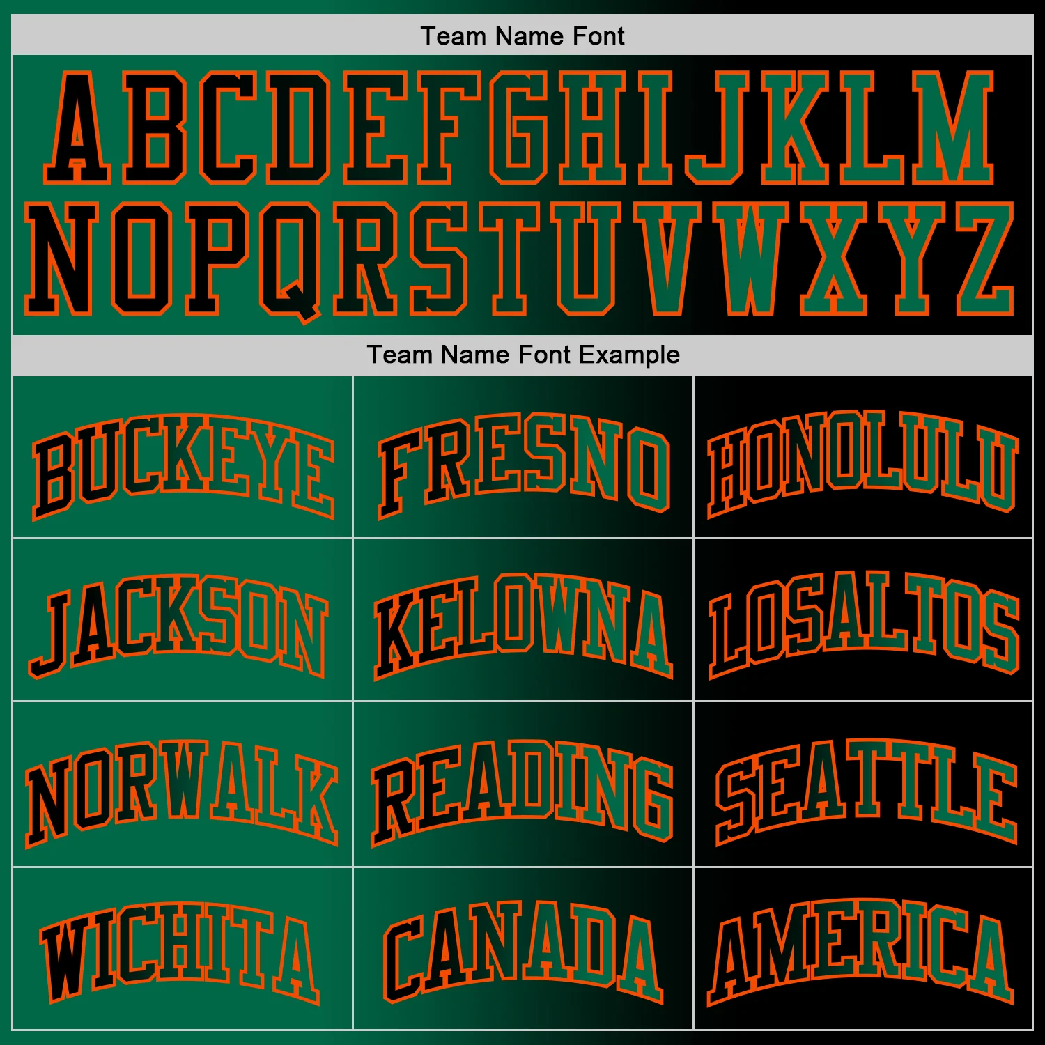 Custom Black Kelly Green-Orange Authentic Gradient Fashion Basketball Jersey - Image 4