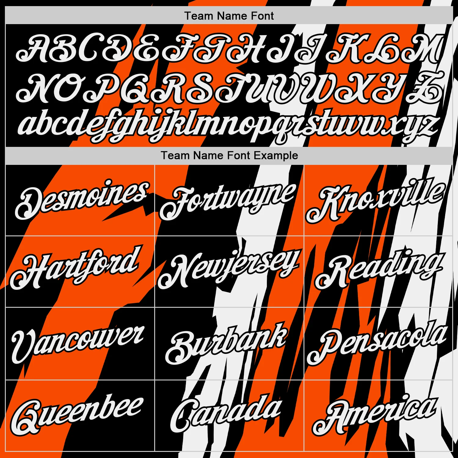 Custom Black White-Orange 3D Esports Performance T-Shirt - Image 3