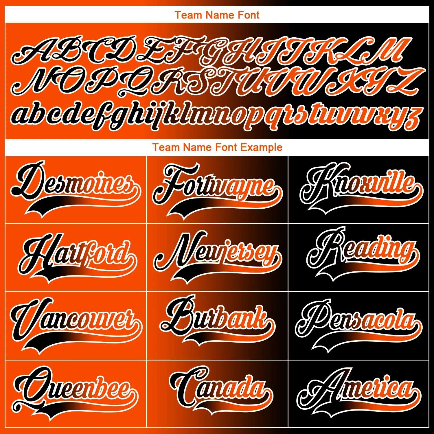 Custom Black Orange-White Gradient Fashion Hockey Lace Neck Jersey - Image 6