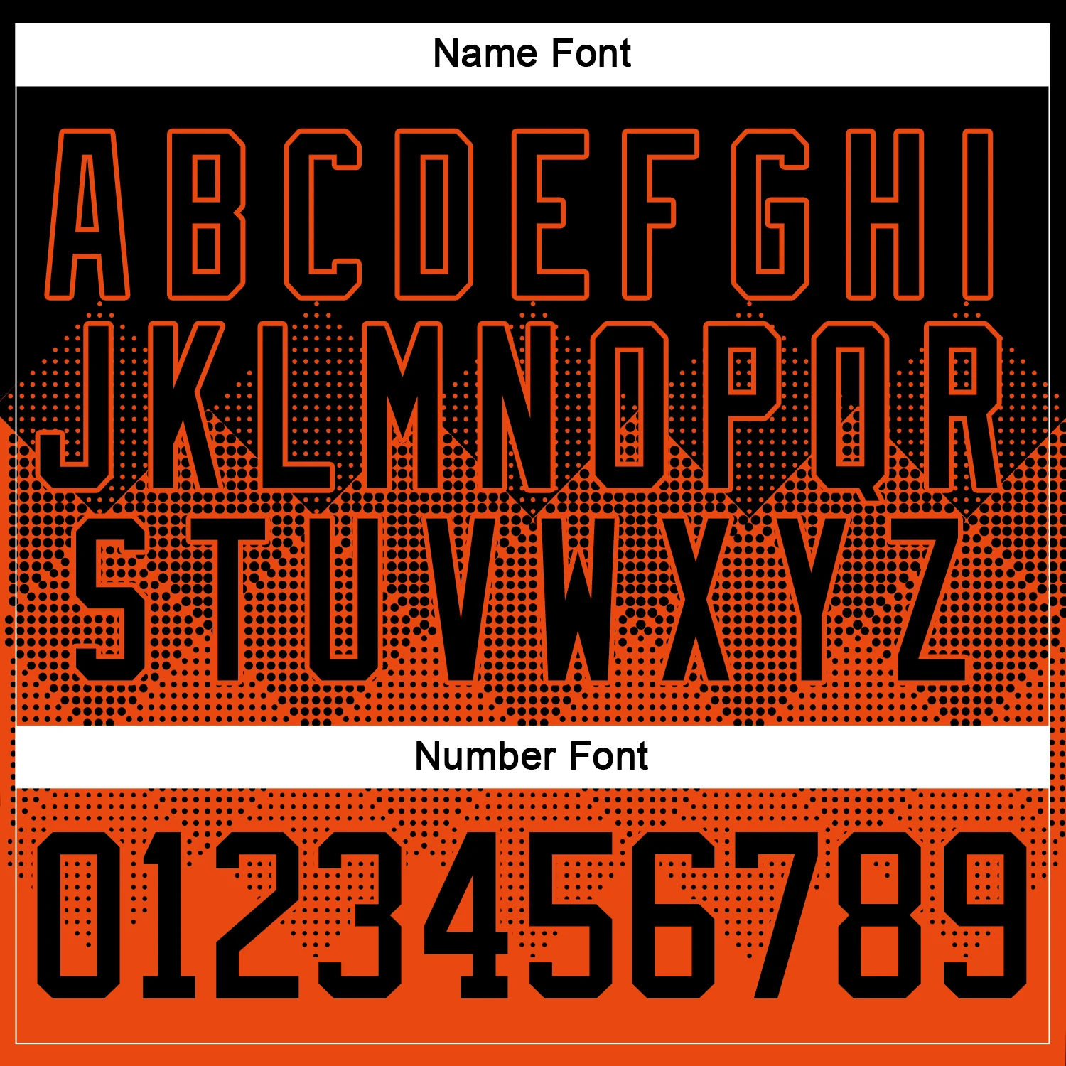 Custom Black Orange-White 3D Pattern Gradient Square Shapes Hockey Lace Neck Jersey - Image 5