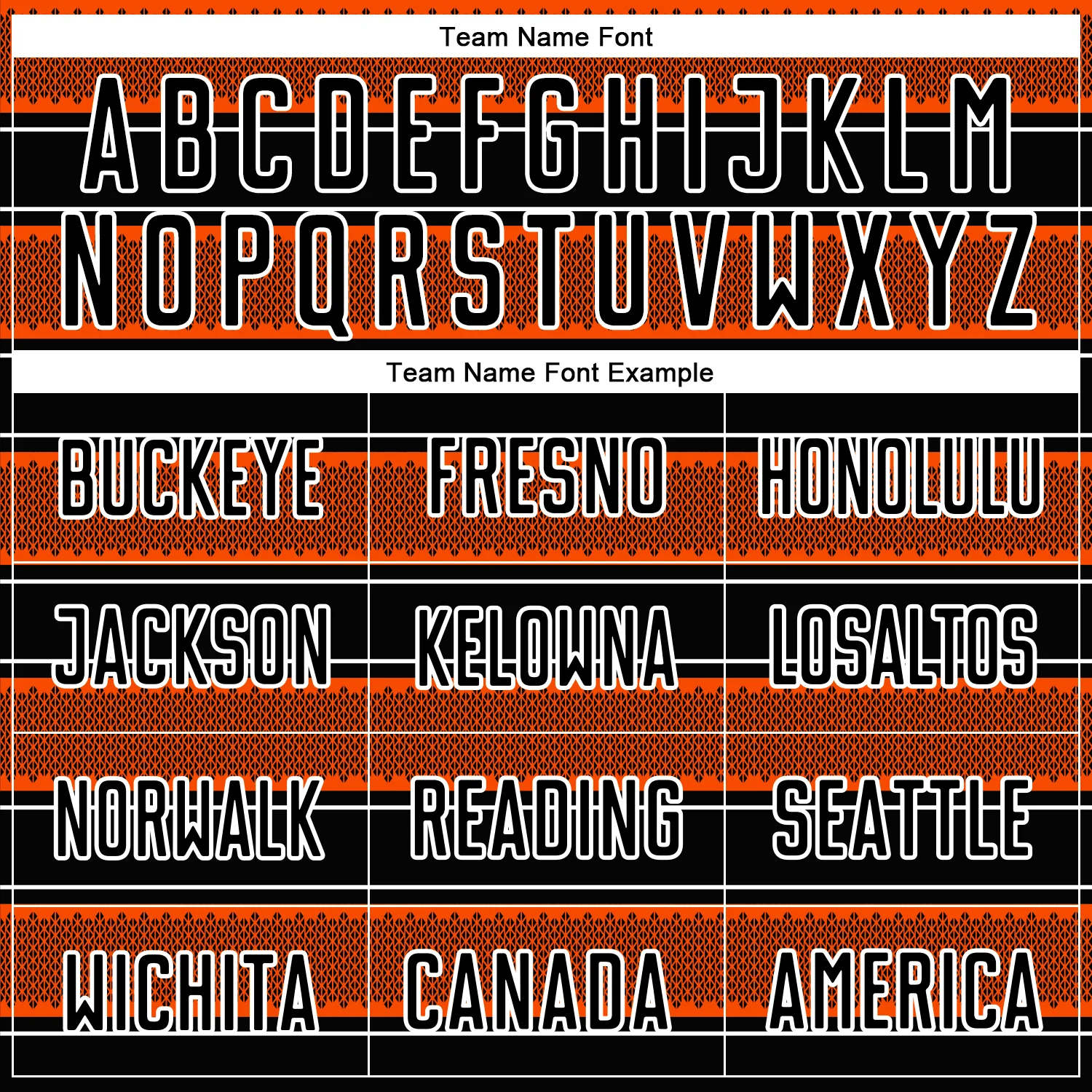 Custom Black Orange-White Geometric Shapes And Line Sublimation Soccer Uniform Jersey - Image 5