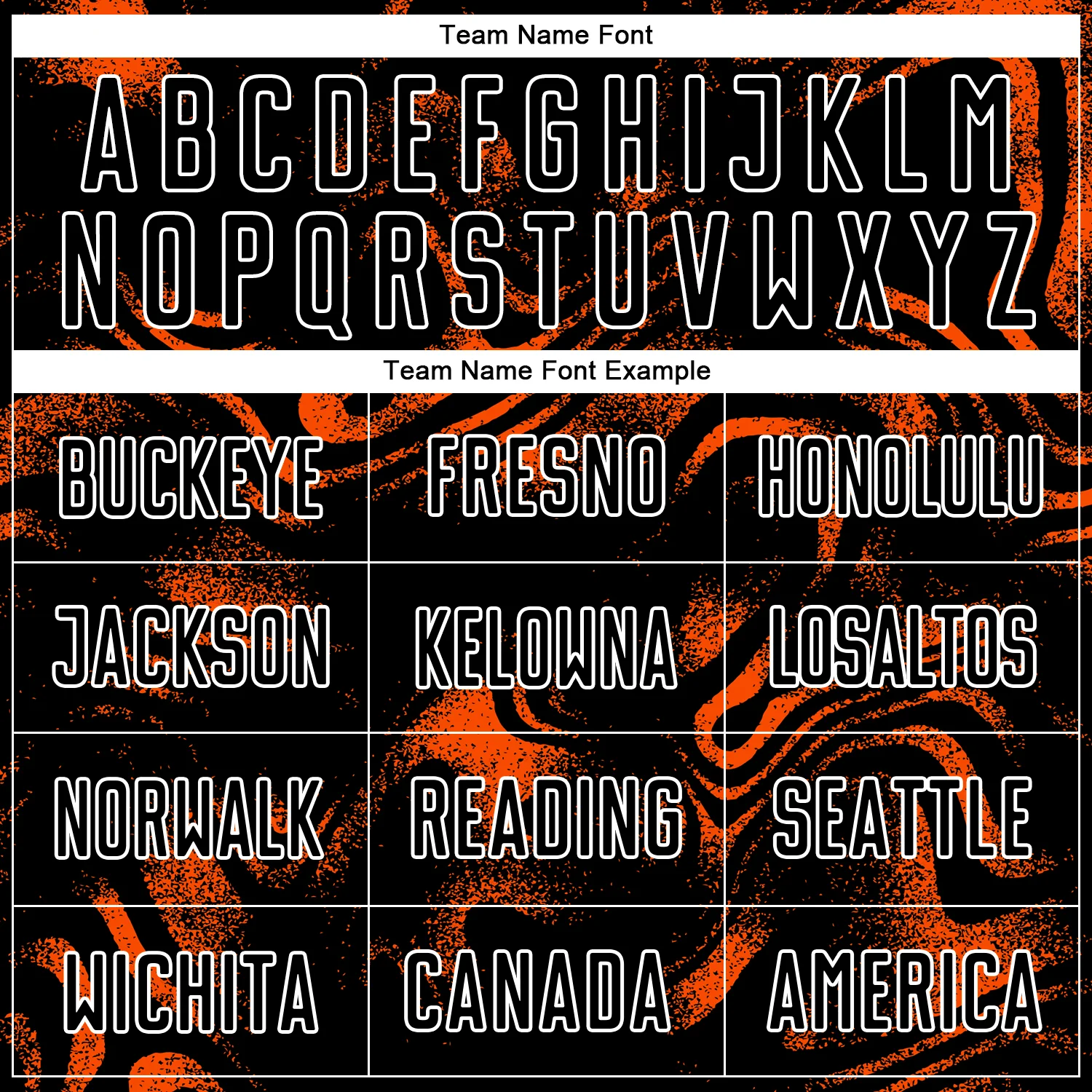 Custom Black Orange-White Abstract Liquid Sublimation Soccer Uniform Jersey - Image 5