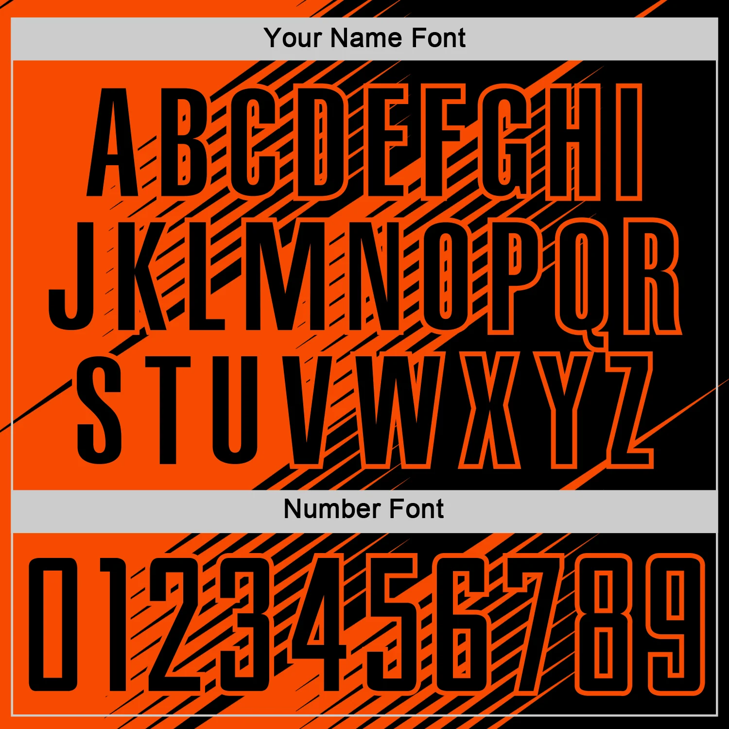 Custom Black Orange Line Sublimation Soccer Uniform Jersey - Image 6