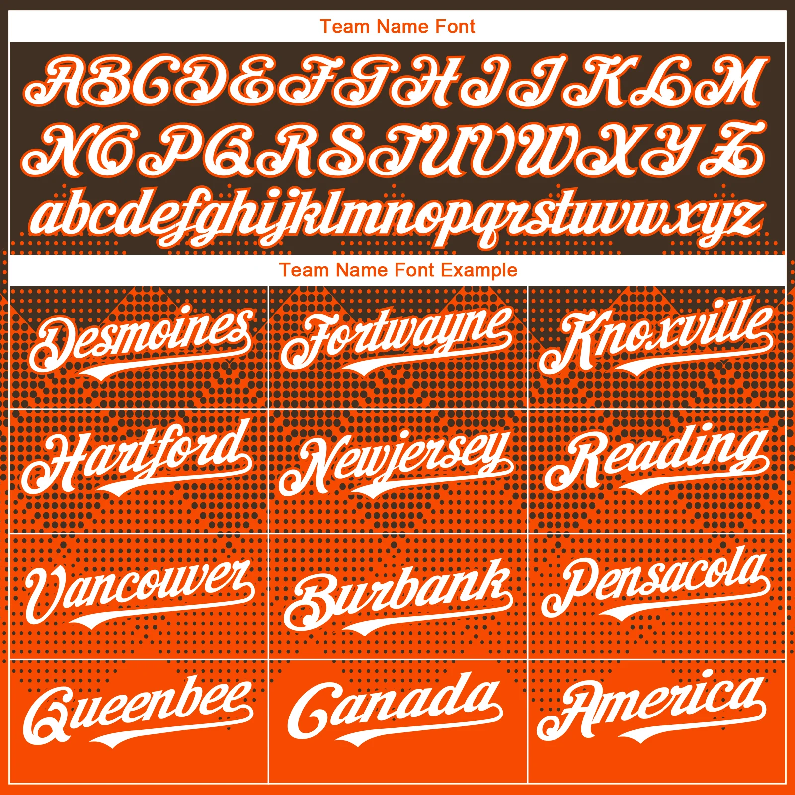 Custom Brown White-Orange 3D Gradient Square Shape Authentic Baseball Jersey - Image 4