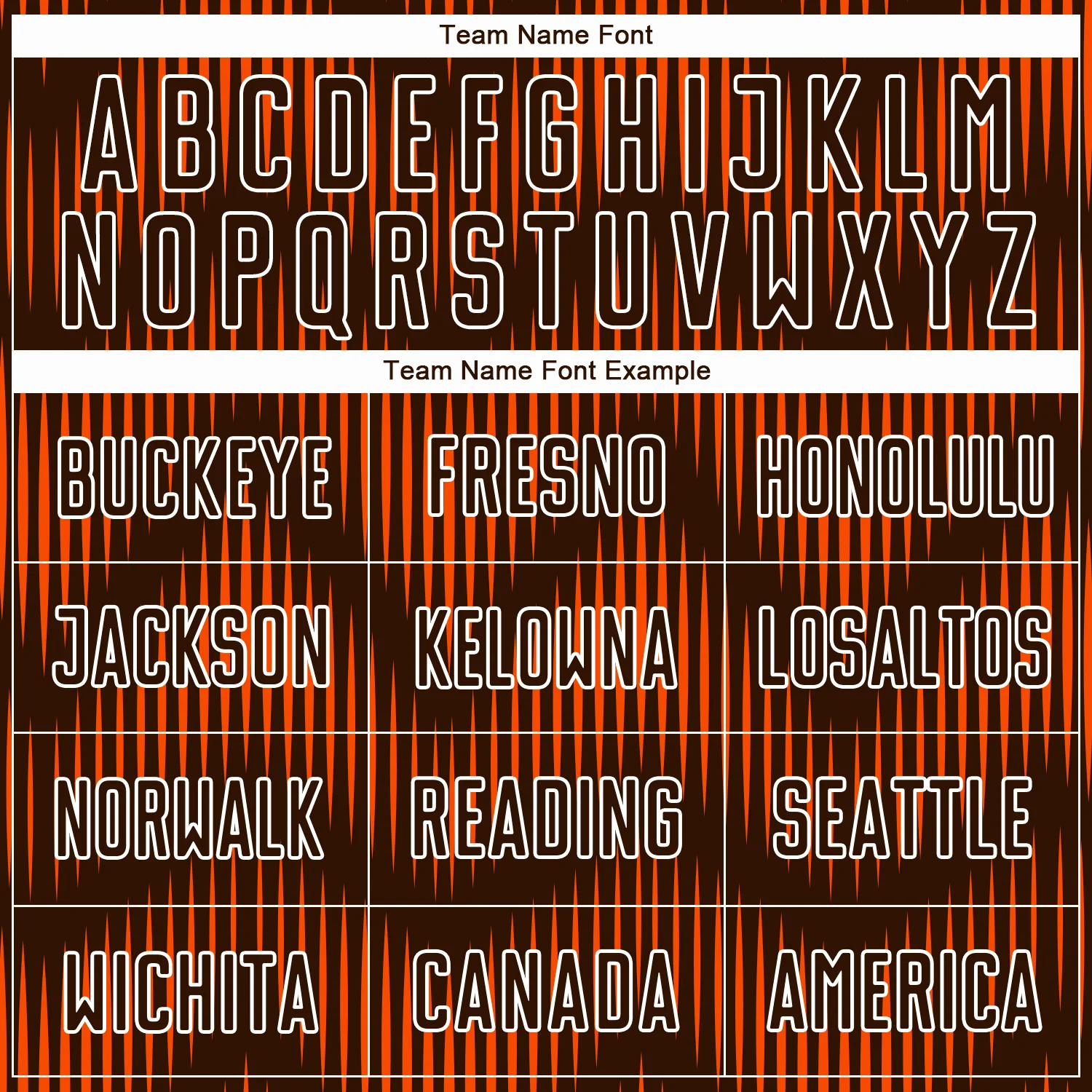 Custom Brown Orange-White Line Sublimation Soccer Uniform Jersey - Image 5