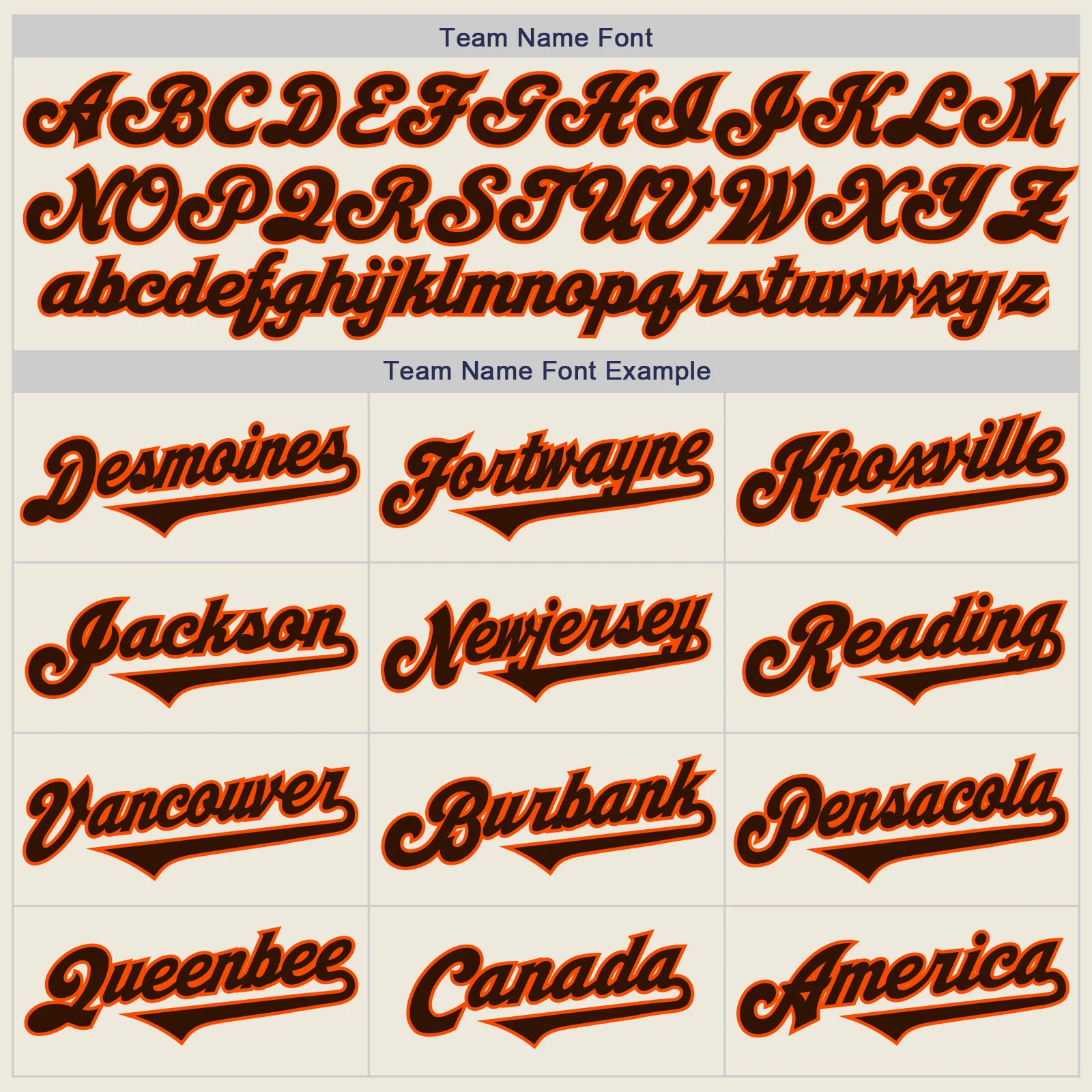Custom Cream Brown-Orange Authentic Two Tone Baseball Jersey - Image 4