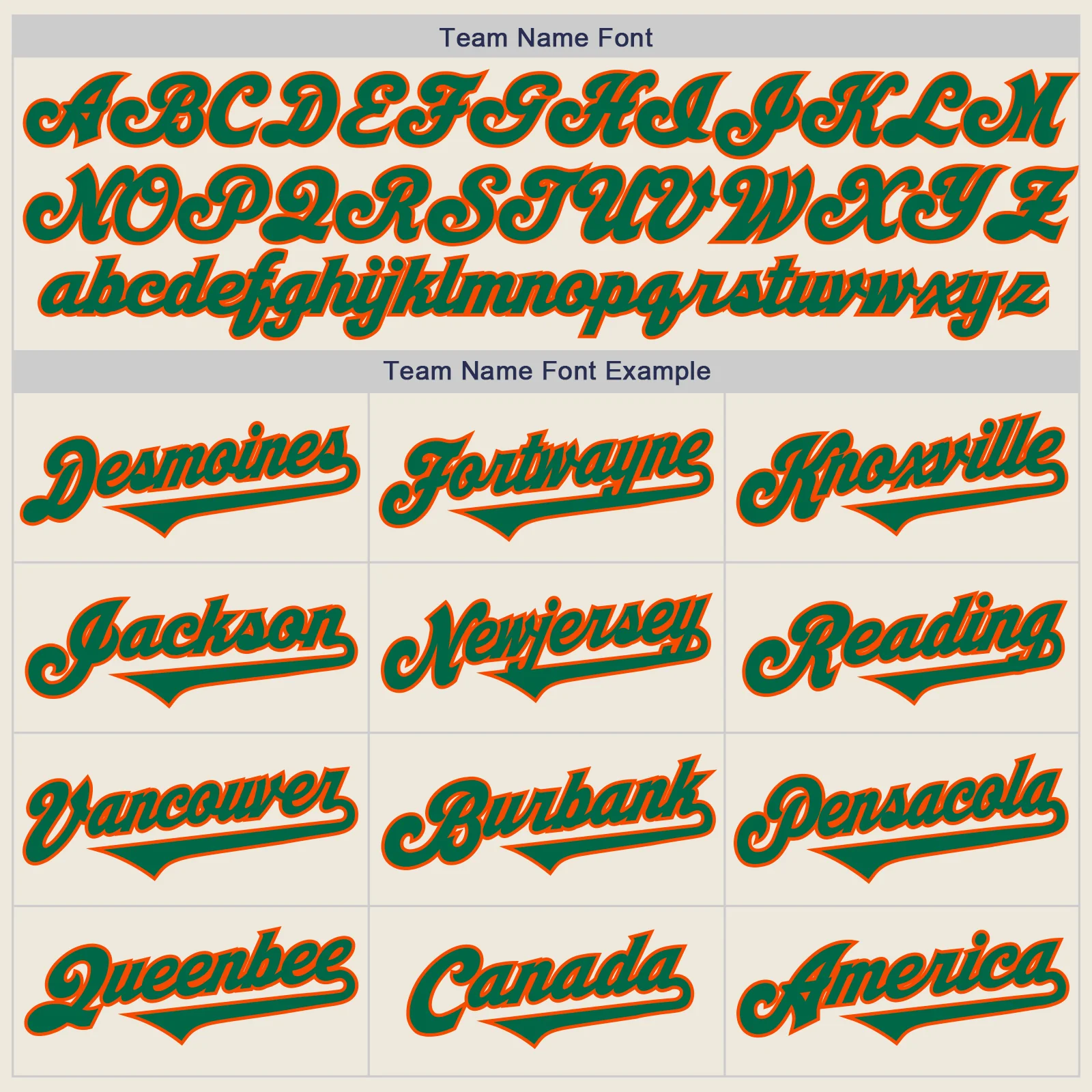 Custom Cream Kelly Green-Orange Authentic Two Tone Baseball Jersey - Image 4