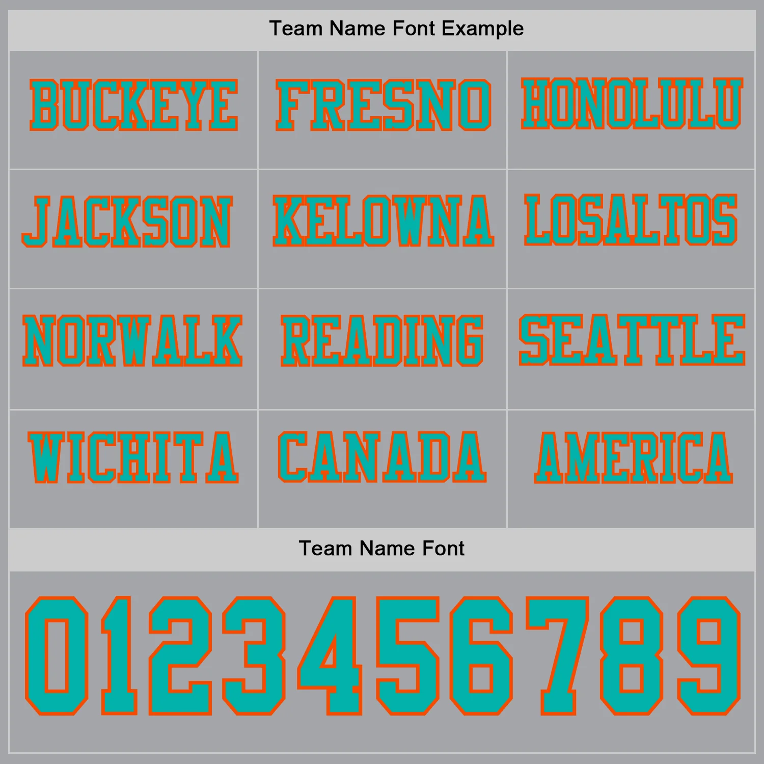 Custom Gray Aqua-Orange Long Sleeve Authentic Football Jersey - Image 3