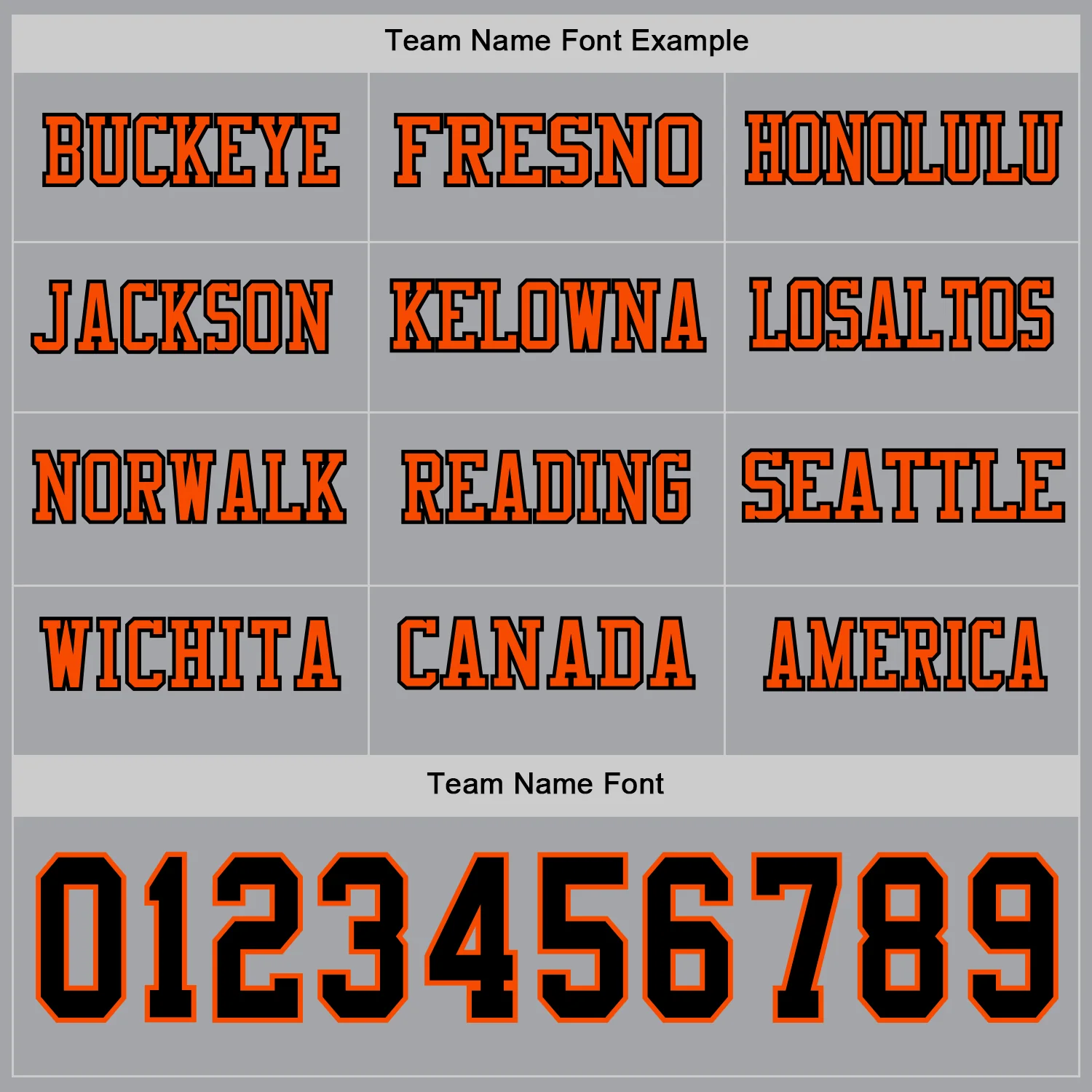 Custom Gray Black-Orange Long Sleeve Authentic Football Jersey - Image 3