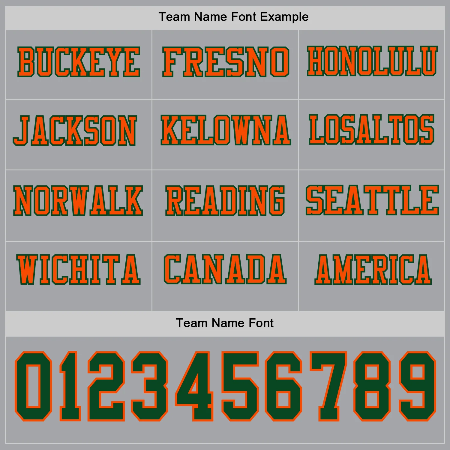 Custom Gray Green-Orange Long Sleeve Authentic Football Jersey - Image 3
