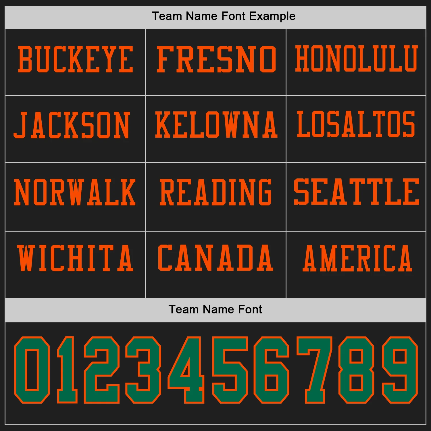 Custom Black Kelly Green-Orange Long Sleeve Authentic Football Jersey - Image 3