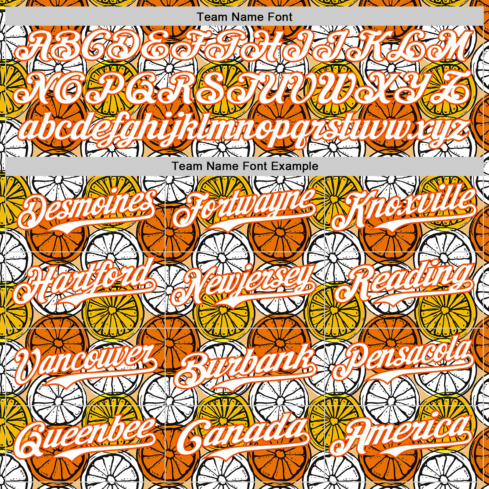 Custom Gold White-Orange 3D Pattern Design Foodie Food Fruit Orange Authentic Baseball Jersey - Image 4