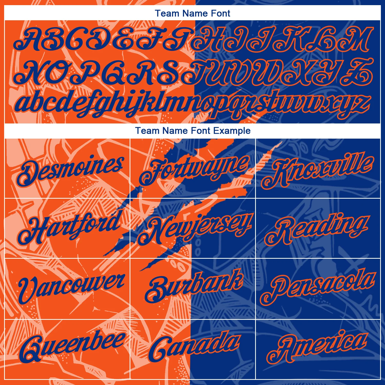 Custom Graffiti Pattern Royal-Orange Scratch 3D Performance T-Shirt - Image 3