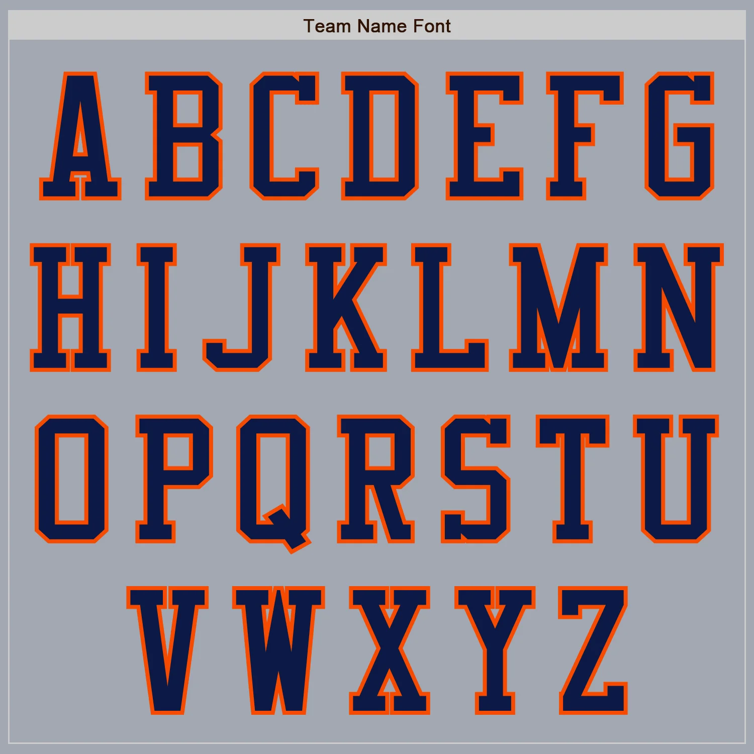 Custom Gray Navy-Orange Bomber Varsity Letterman Zipper Jacket - Image 5