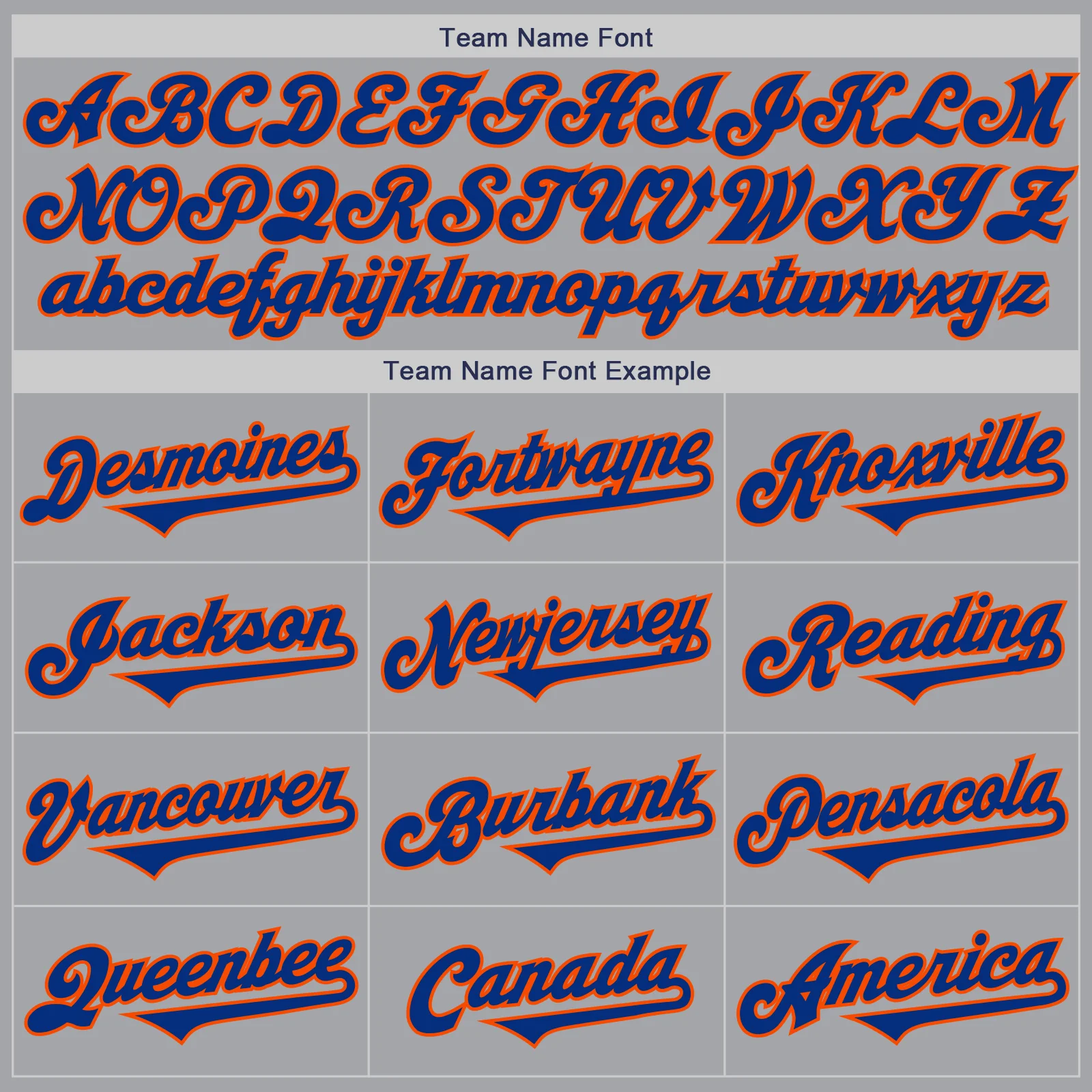Custom Gray Royal-Orange Authentic Two Tone Baseball Jersey - Image 4