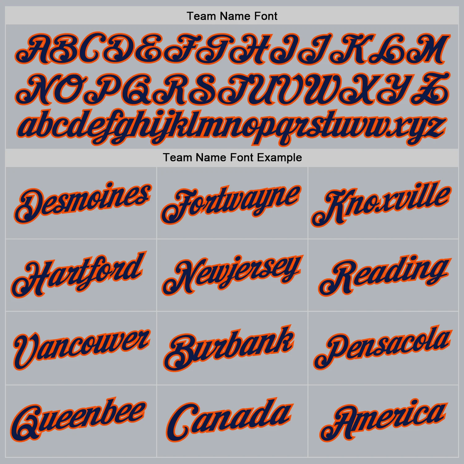 Custom Gray Navy-Orange Authentic Throwback Basketball Jersey - Image 3