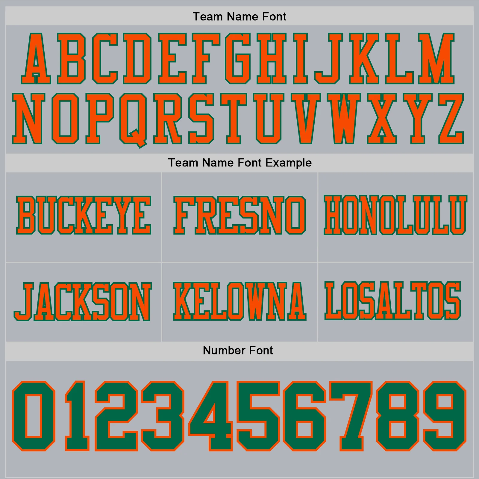 Custom Gray Kelly Green-Orange Authentic Football Jersey - Image 4