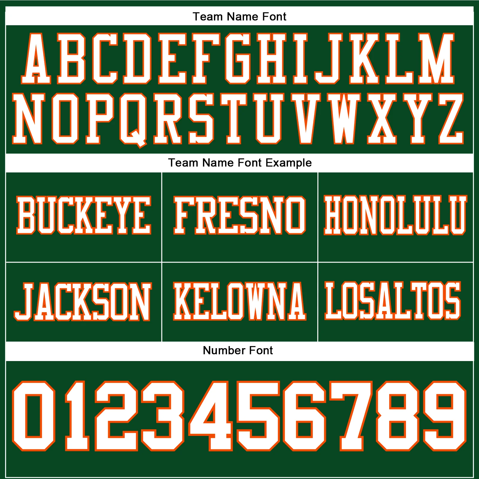 Custom Green White-Orange Authentic Football Jersey - Image 4