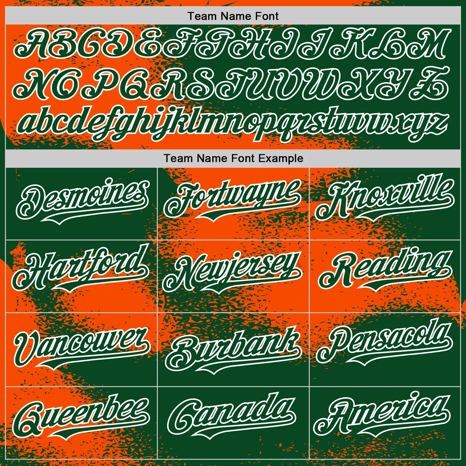 Custom Green Orange-White Abstract Color Blocks Fragment Pattern Bomber Full-Snap Varsity Letterman Hoodie Jacket - Image 5