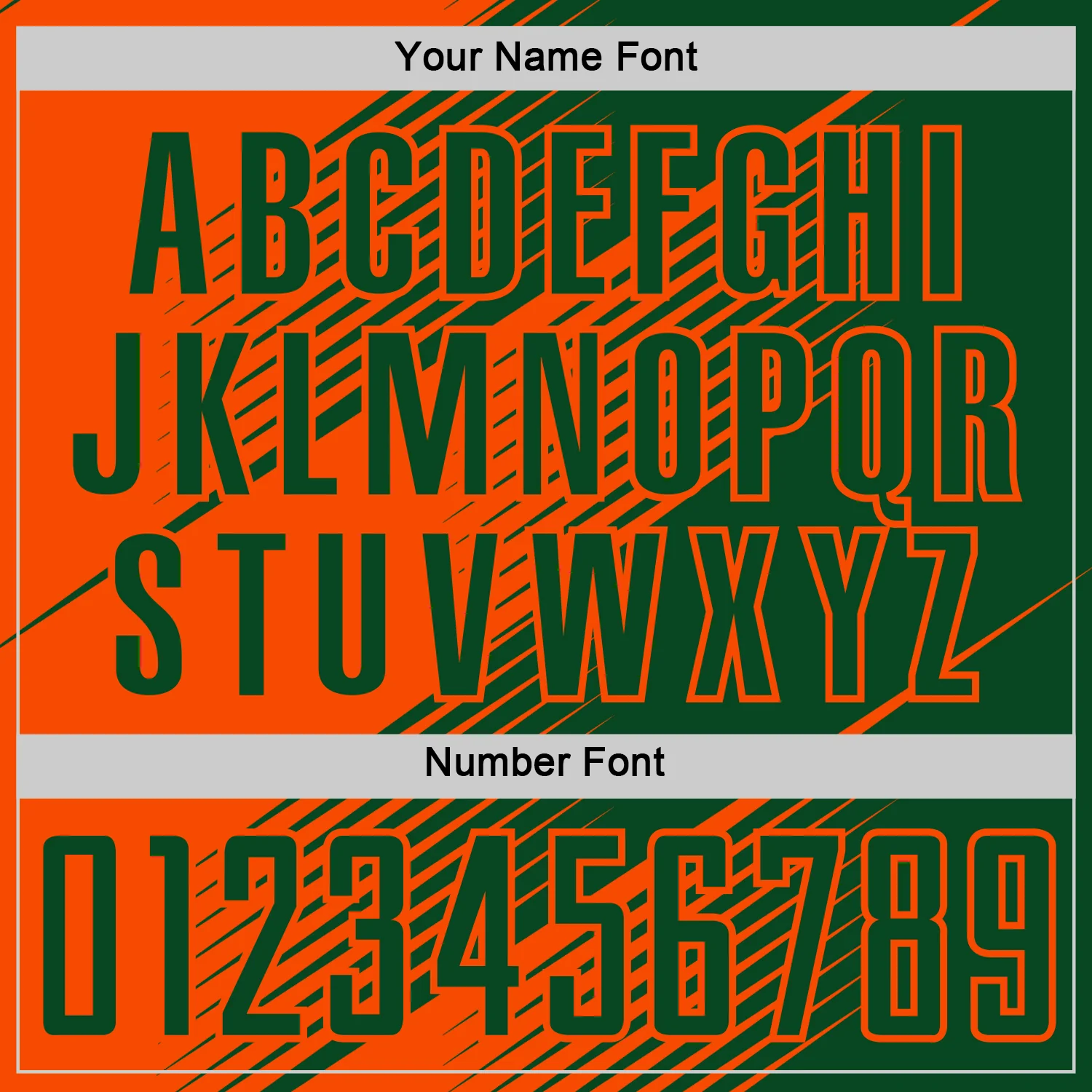 Custom Green Orange Line Sublimation Soccer Uniform Jersey - Image 6