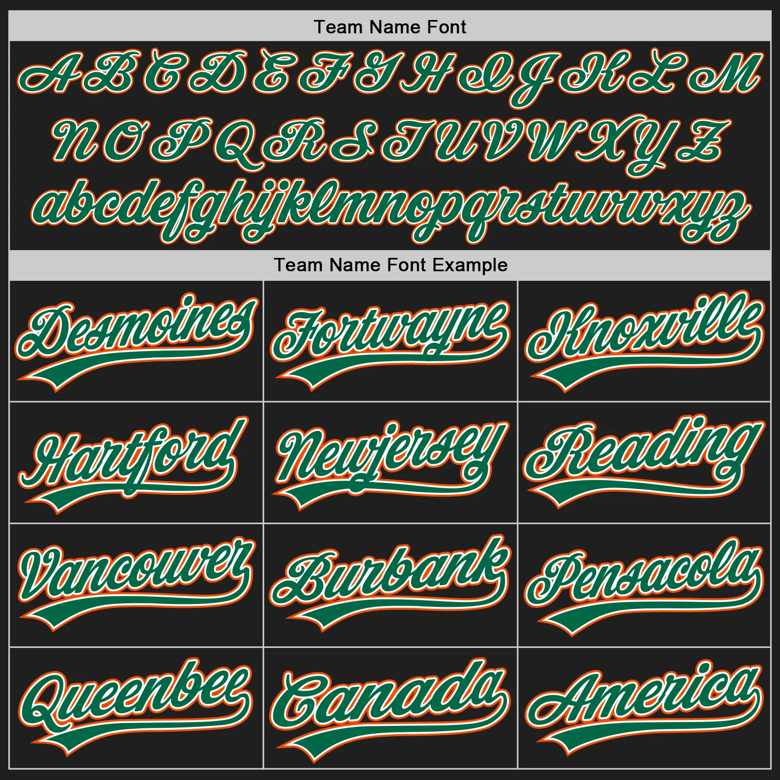 Custom Stitched Black Kelly Green Orange-White Baseball Pullover Sweatshirt Hoodie - Image 3