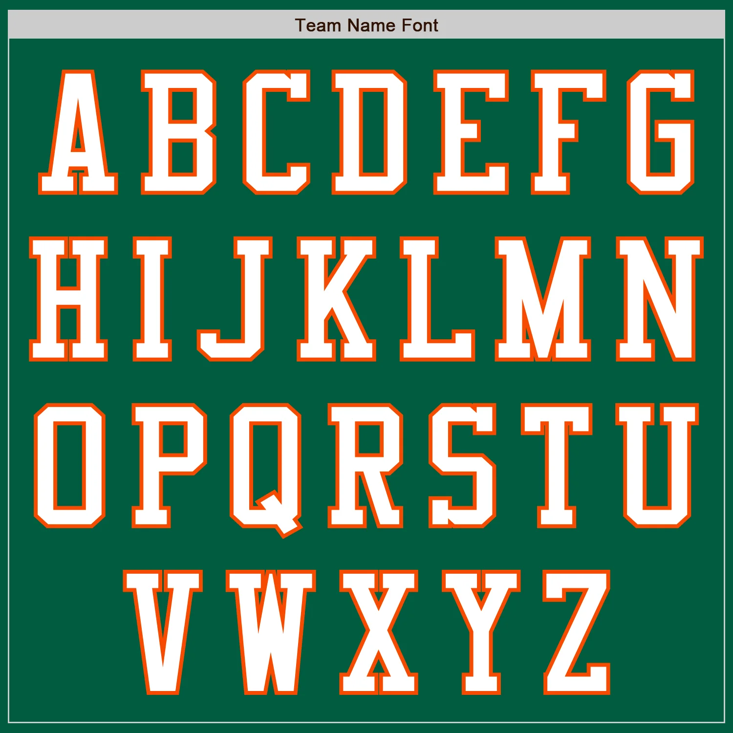 Custom Kelly Green White-Orange Authentic Baseball Jersey - Image 7