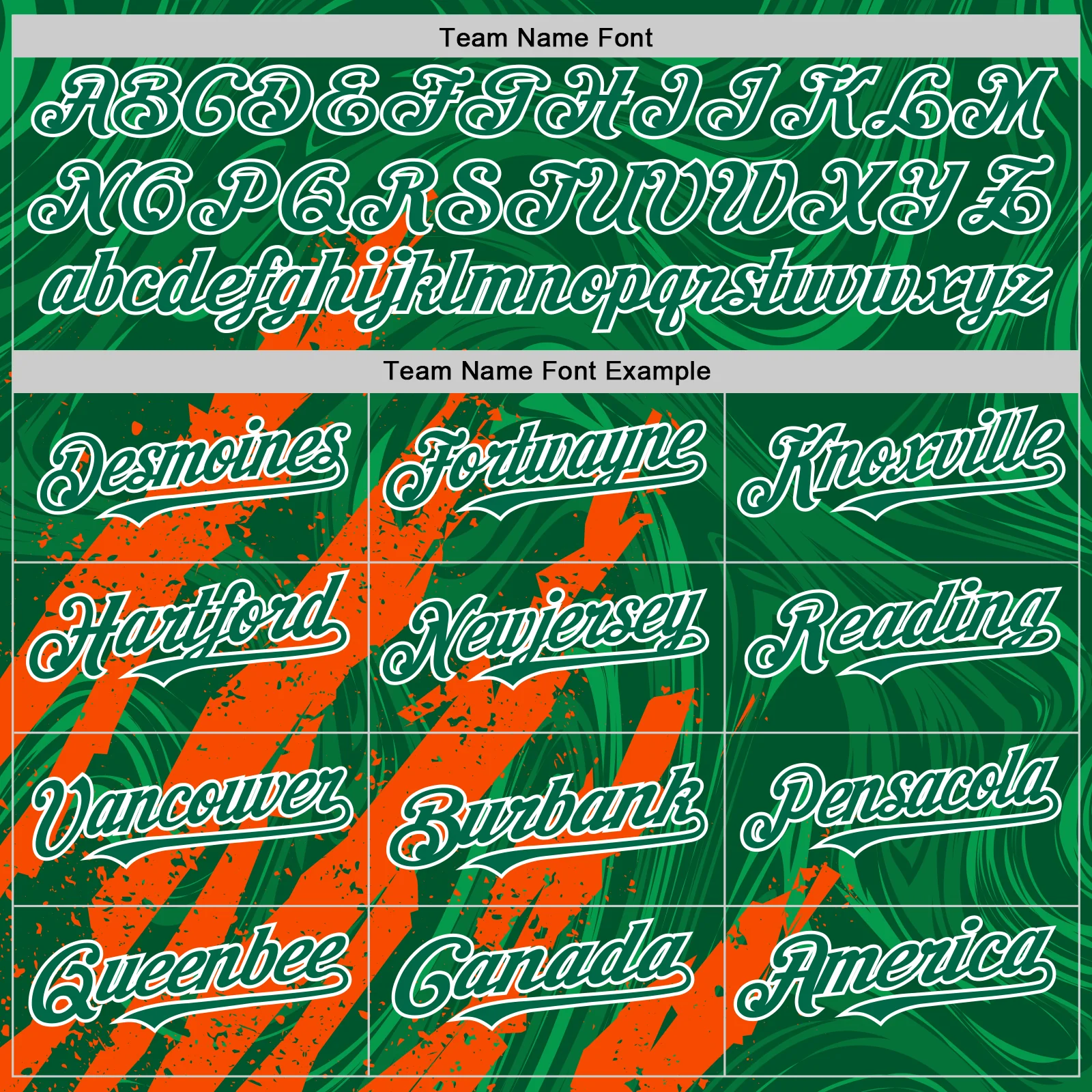 Custom Kelly Green Orange-White Splash Bomber Full-Snap Varsity Letterman Hoodie Jacket - Image 5
