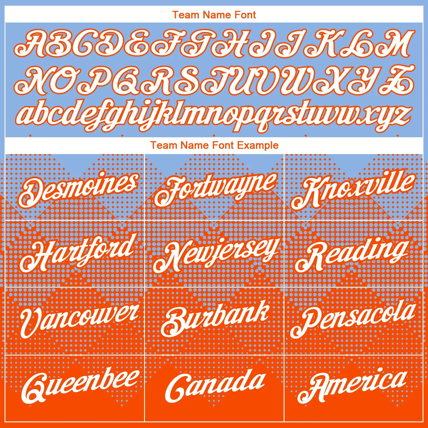 Custom Light Blue White-Orange 3D Pattern Design Gradient Square Shapes Performance T-Shirt - Image 3