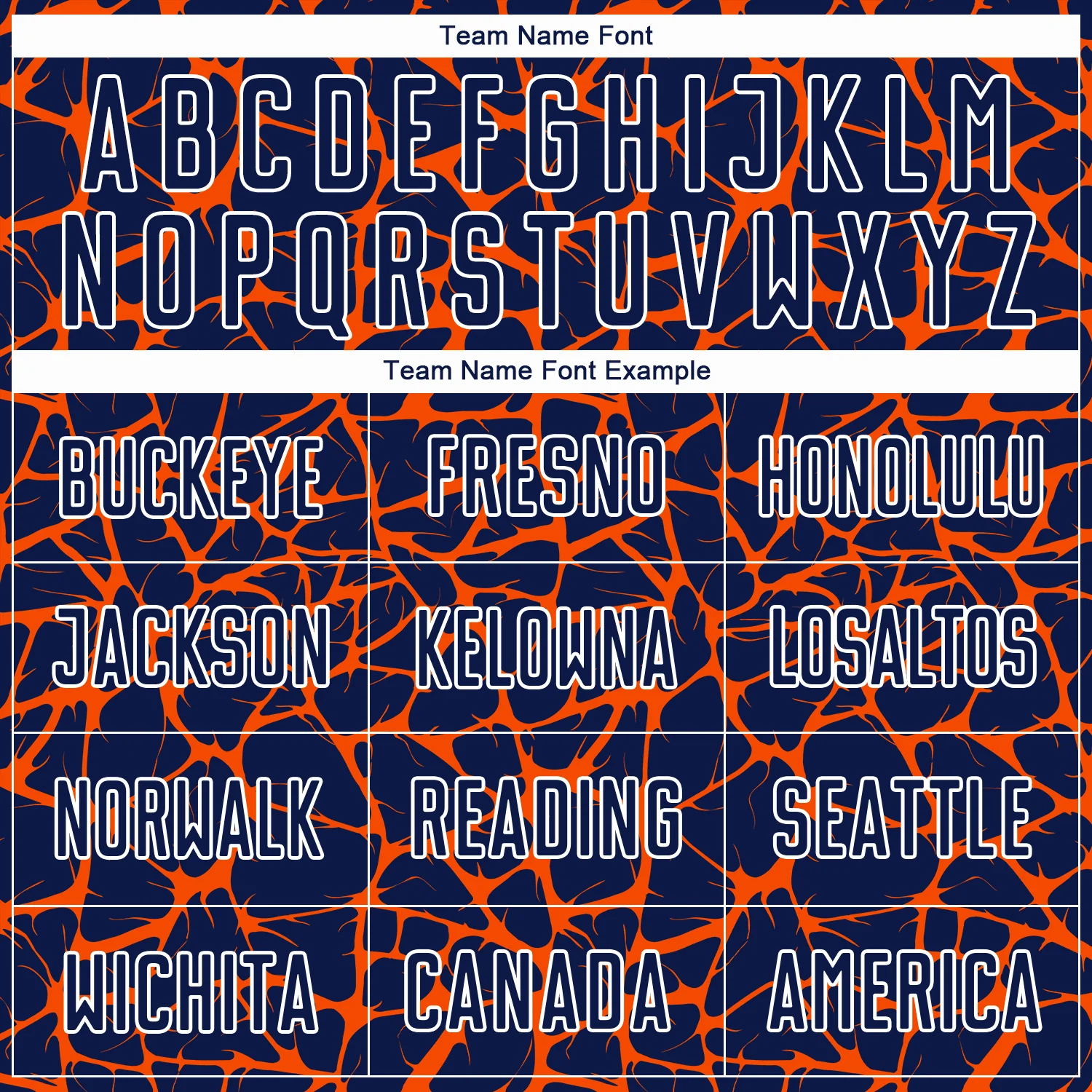 Custom Navy Orange-White Abstract Network Splash Sublimation Soccer Uniform Jersey - Image 5